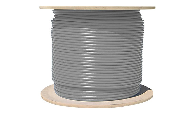 4XEM bulk cable - 1000 ft - gray