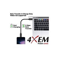 4XEM - USB-C cable - 24 pin USB-C to 24 pin USB-C - 10 ft
