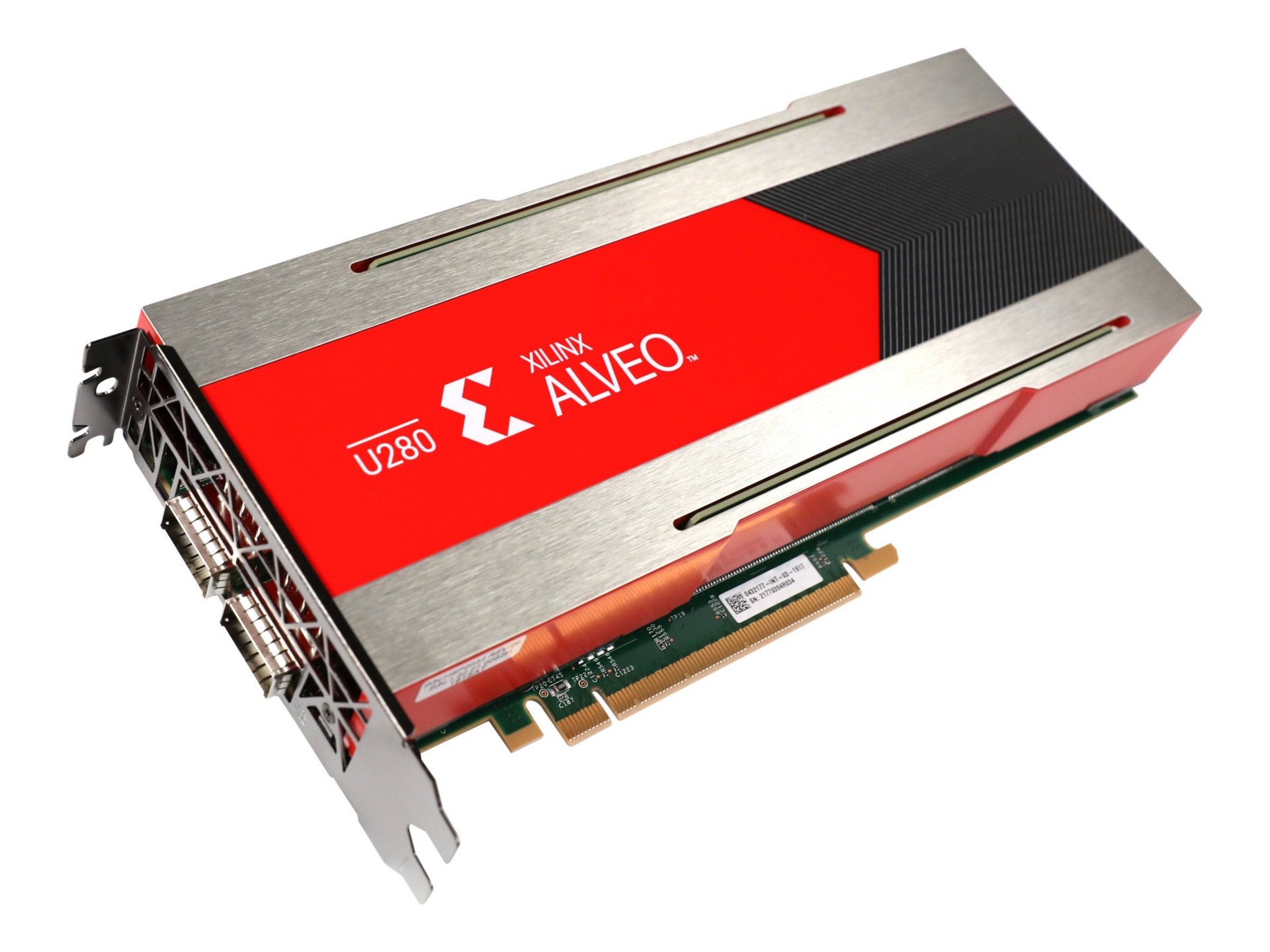 Xilinx Alveo U280 Data Center Accelerator Card - GPU computing processor - Alveo U280 - 8 GB