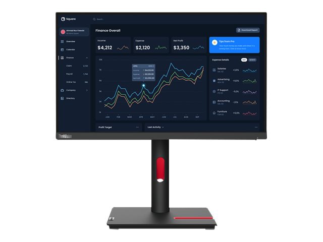 Lenovo ThinkVision T22i-30 - LED monitor - Full HD (1080p) - 21.5"