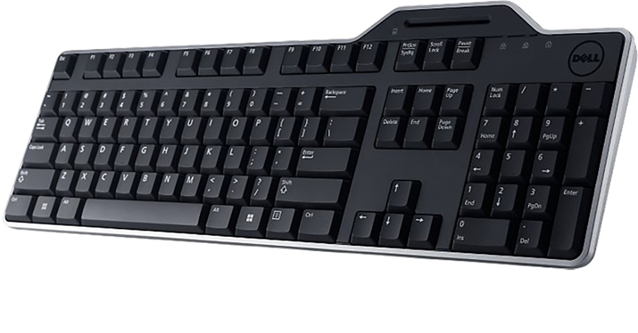 Dell Smartcard Reader Keyboard - Black