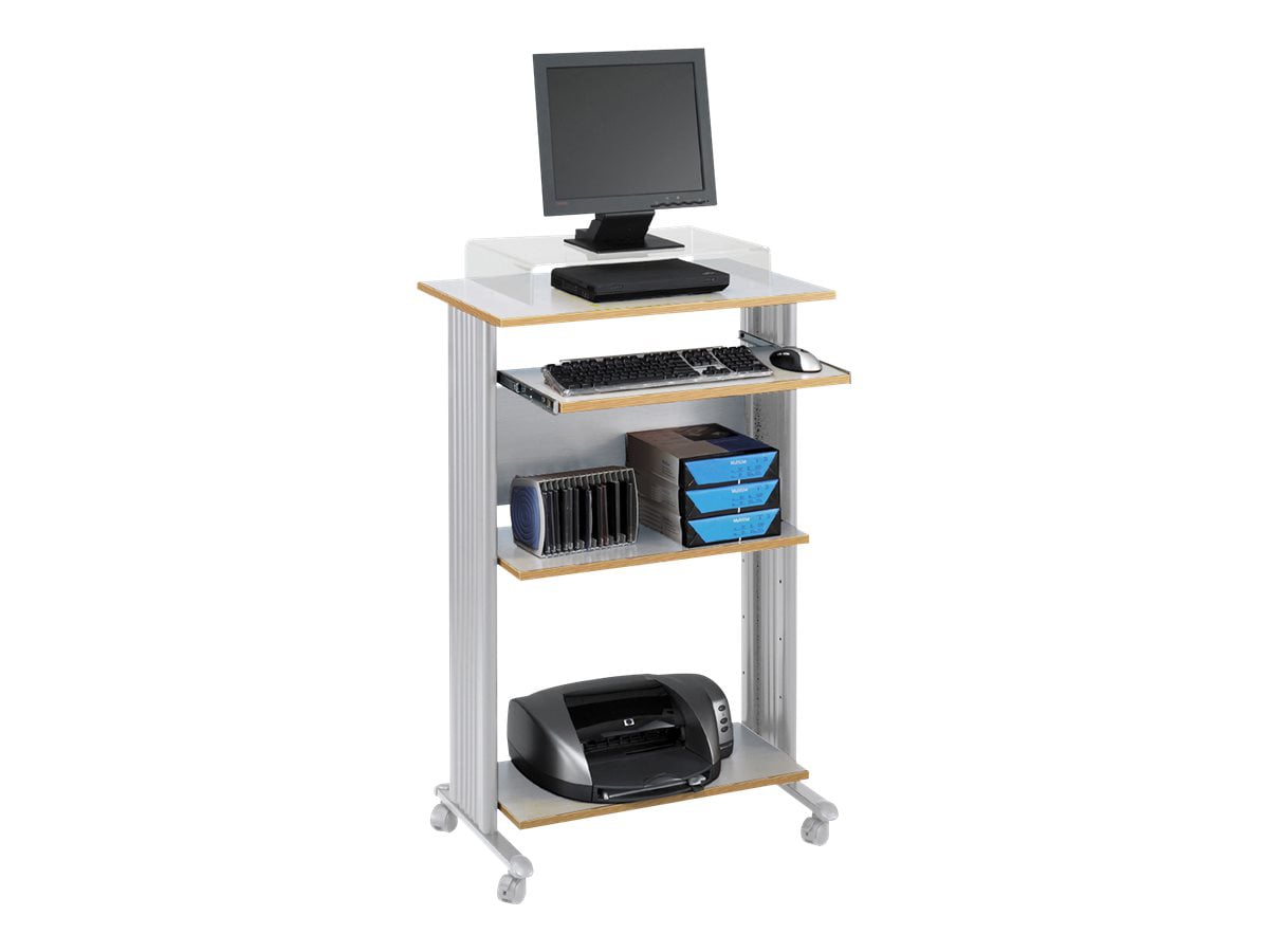 Safco Muv Height Adjustable Stand-up Desk - Gray