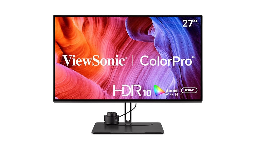 ViewSonic ColorPro VP2786-4K - 4K UHD Monitor with Adobe RGB, DCI-P3, 90W USB-C, Color Calibration - 350 cd/m² -   27 "