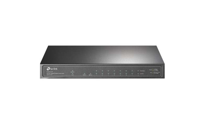 TP-Link 10-Port Gigabit Desktop Switch - TL-SG1210P - Ethernet