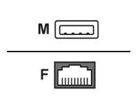 Axiom - adaptateur USB / réseau - USB - Gigabit Ethernet x 1