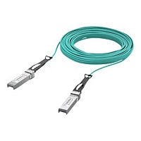 Ubiquiti 10GBase-AOC direct attach cable - 20 m - aqua