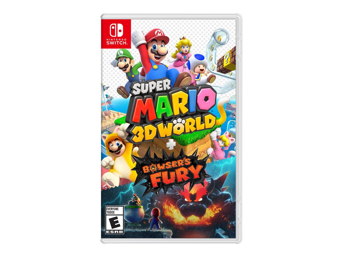 Super Mario 3d World + Bowsers Fury - Jogo Nintendo Switch