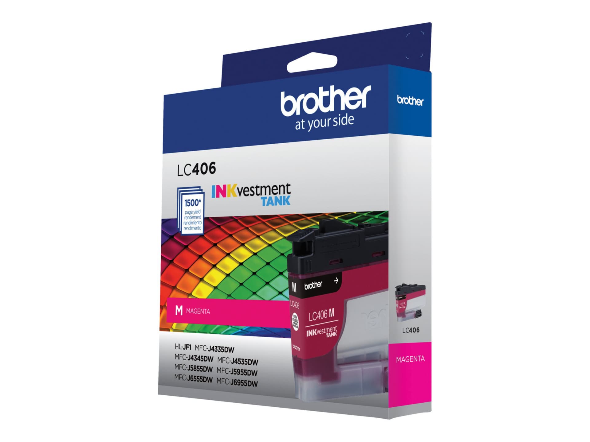 binding Daarbij Slot Brother LC406M - magenta - original - ink cartridge - LC406MS - Inkjet  Cartridges - CDW.com