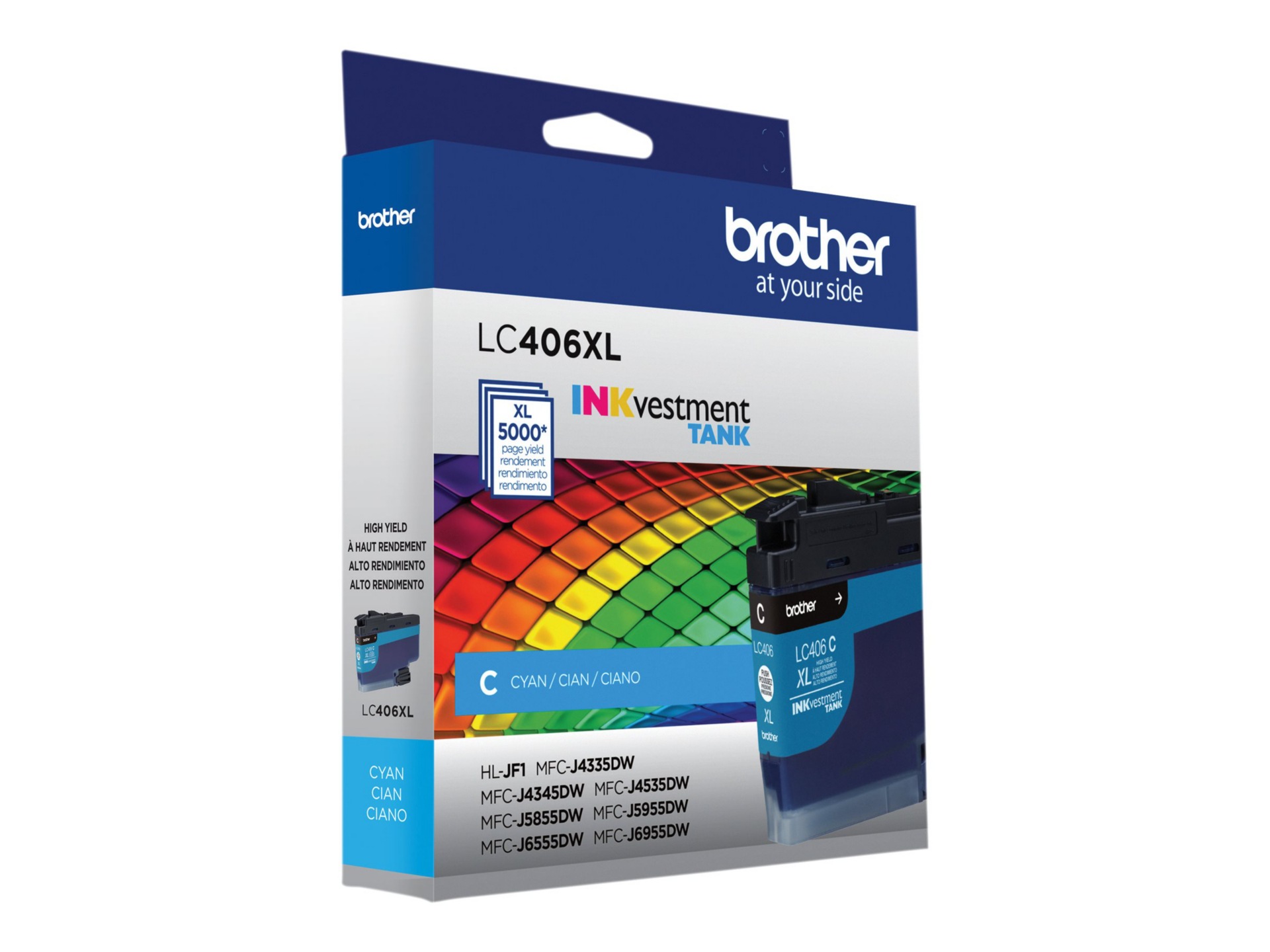 Thumbnail 4 of 9 for Brother LC406XLC - High Yield - cyan - original - ink cartridge