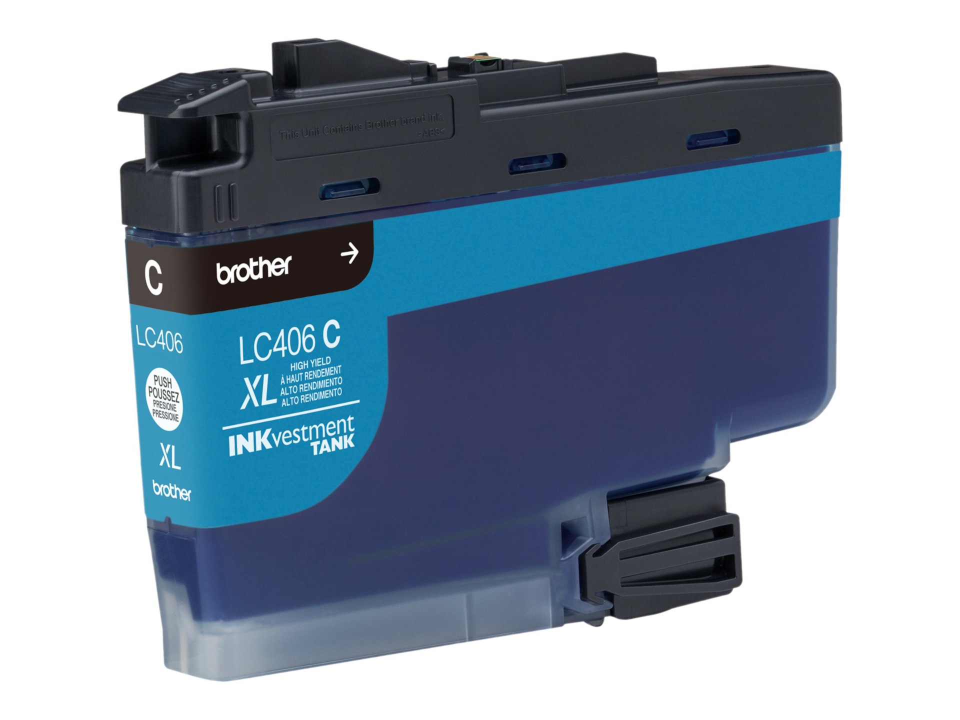 Thumbnail 5 of 9 for Brother LC406XLC - High Yield - cyan - original - ink cartridge