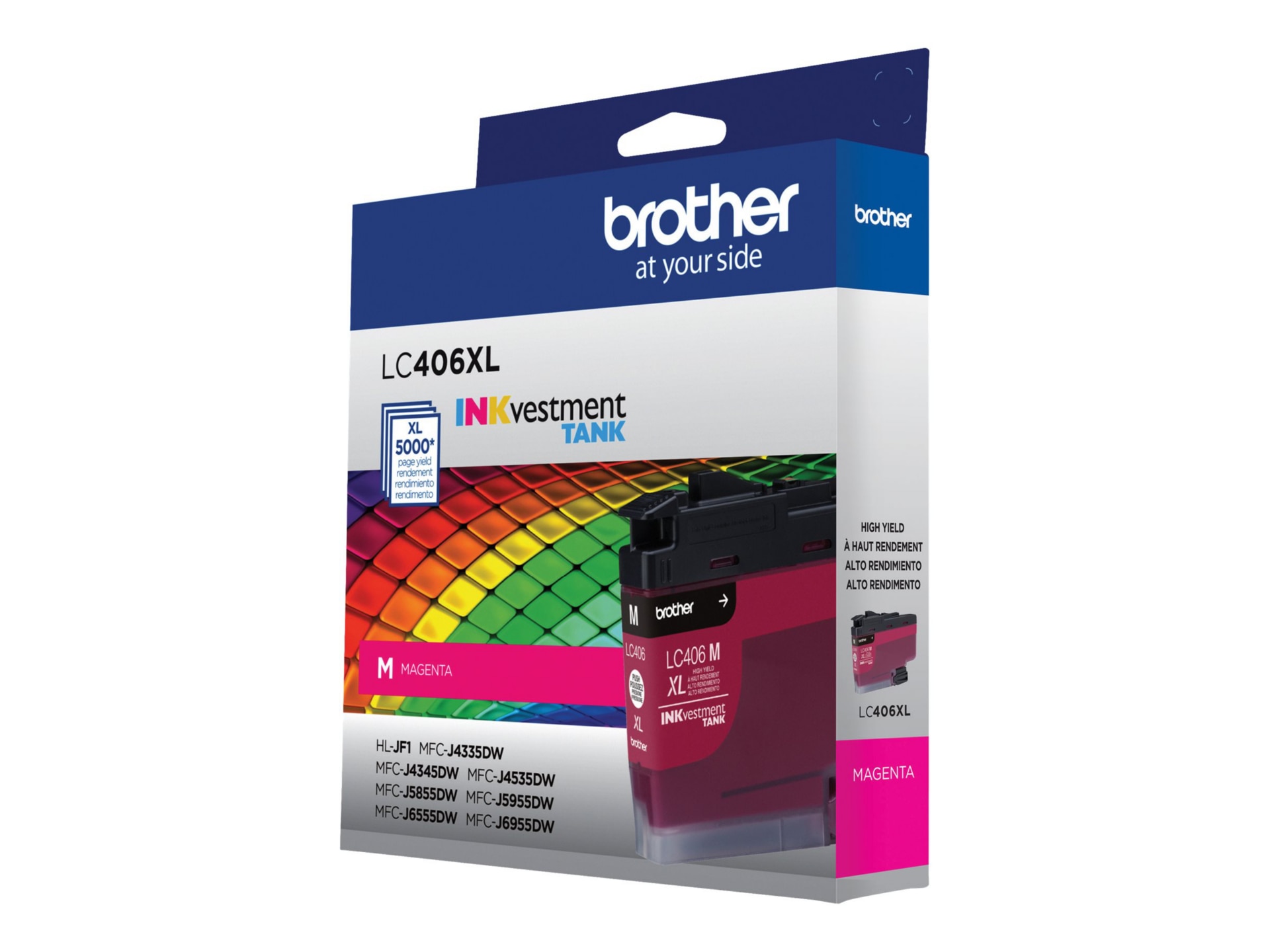 Brother LC406XLM - High Yield - magenta - original - ink cartridge