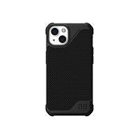 UAG Rugged Case for iPhone 13 5G [6.1-inch] - Metropolis LT MAGSAFE Kevlar Black - back cover for cell phone