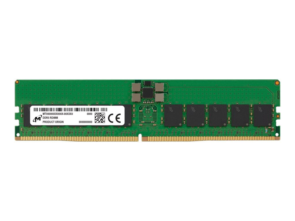 Micron - DDR5 - module - 32 GB - DIMM 288-pin - 4800 MHz / PC5-38400 - registered