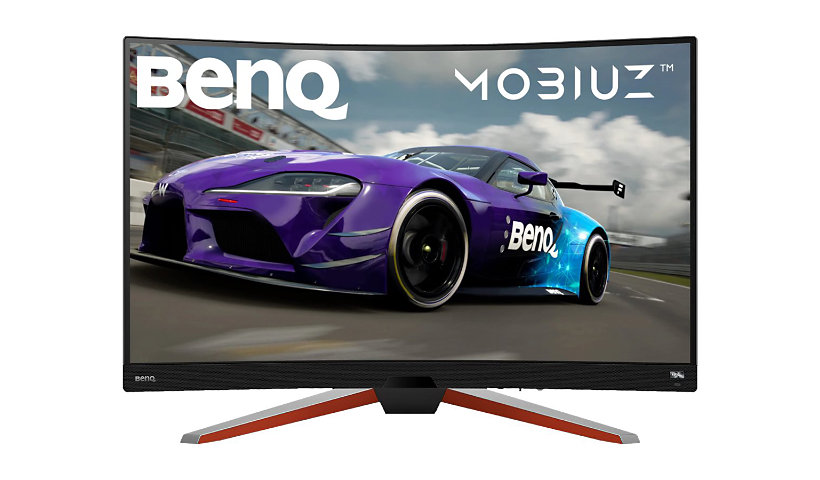BenQ MOBIUZ EX3210R 32" Class WQHD Curved Screen Gaming LCD Monitor - 16:9 - Metallic Gray