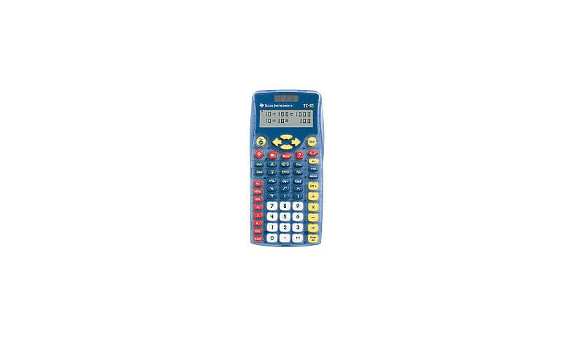 Texas Instruments TI-15 Explorer - pocket calculator