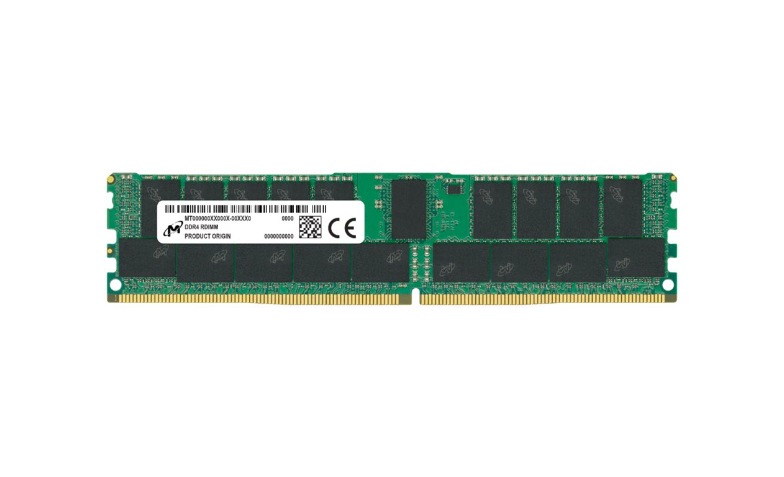 Micron - DDR4 - module - 32 GB - DIMM 288-pin - 3200 MHz / PC4