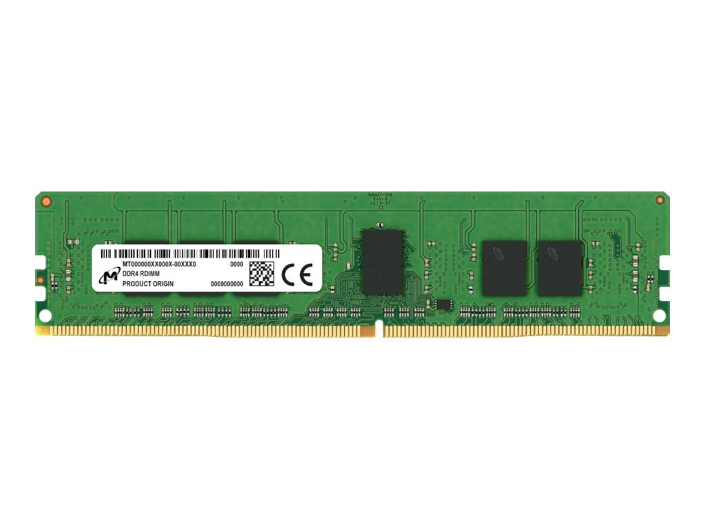 Micron - DDR4 - module - 8 GB - DIMM 288-pin - 3200 MHz / PC4-25600 - registered