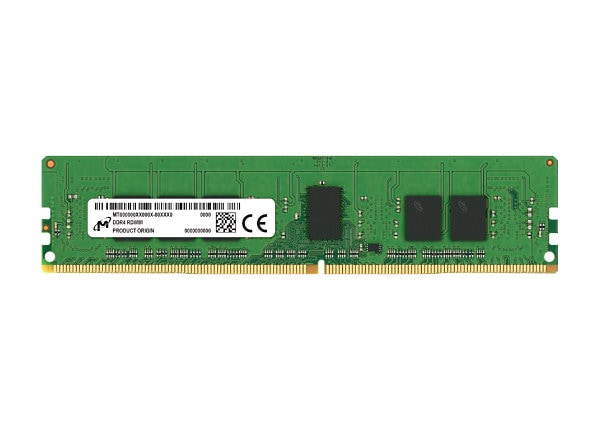 Micron - DDR4 - module - 8 GB - DIMM 288-pin - 3200 MHz / PC4-25600 -  registered