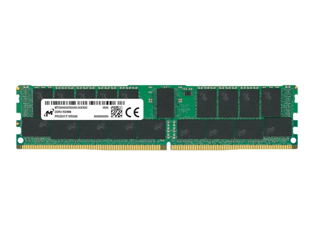 Micron - DDR4 - module - 32 GB - DIMM 288-pin - 3200 MHz / PC4-25600 - registered