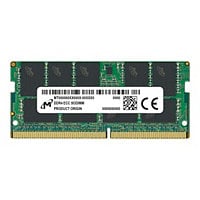 Micron - DDR4 - module - 16 GB - SO-DIMM 260-pin - 3200 MHz / PC4-25600 - u