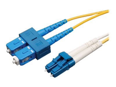 Eaton Tripp Lite Series Duplex Singlemode 9/125 Fiber Patch Cable (LC/SC), 10M (33 ft.) - patch cable - 10 m - yellow
