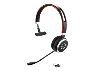 Jabra Evolve 65 SE MS Mono - headset - with charging stand