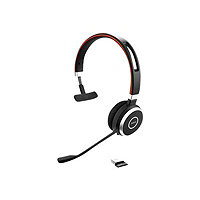 Jabra Evolve 65 SE MS Mono - headset - with charging stand