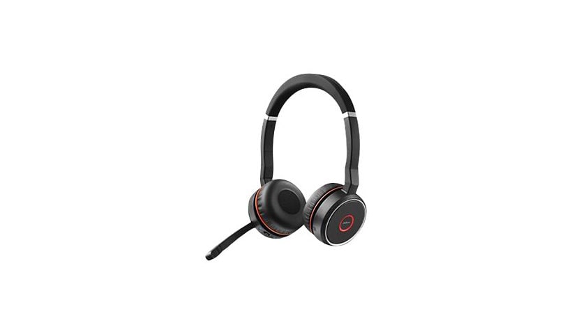 Jabra Evolve 75 SE UC Stereo - headset - with charging stand