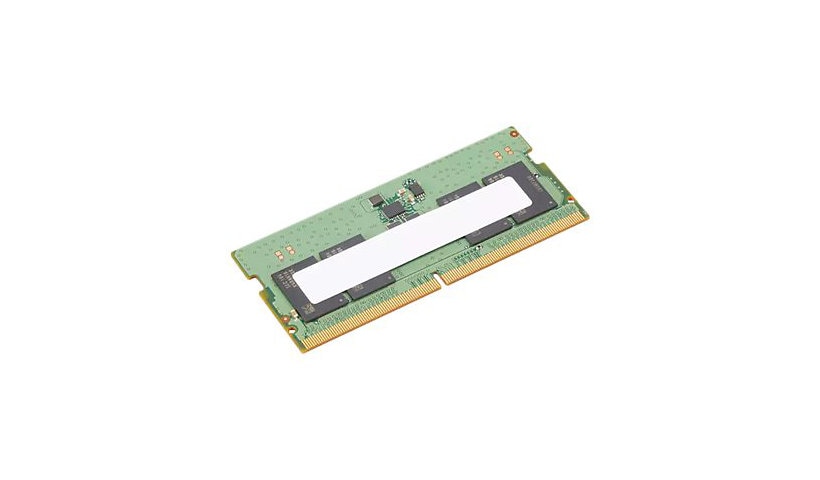 ThinkPad - DDR5 - module - 8 GB - SO-DIMM 262-pin - 4800 MHz / PC5-38400