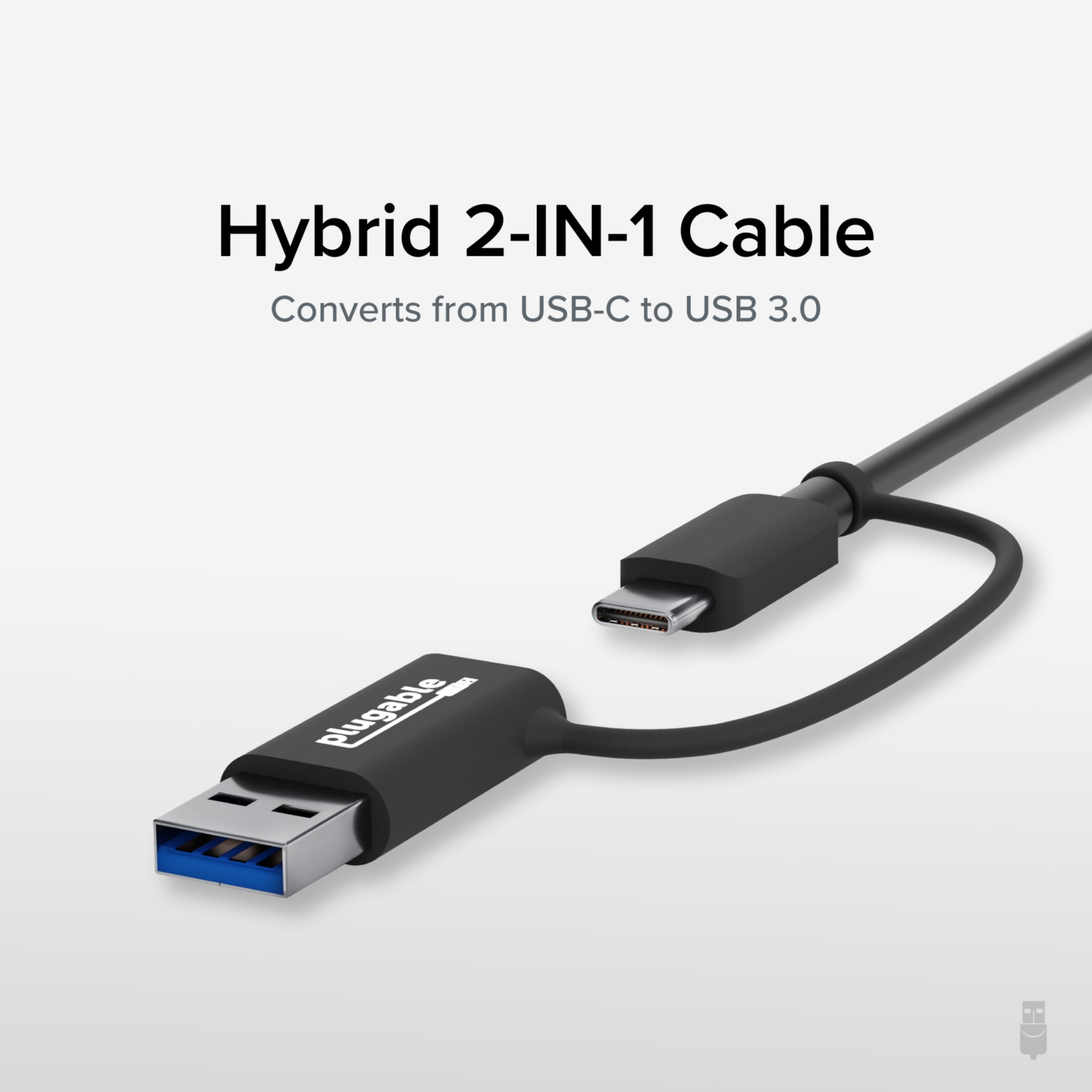 Thumbnail 4 of 8 for Plugable 2.5G USB-C and USB to Ethernet Adapter - Dual-Connector 2-in-1 USB-C to RJ45 2.5Gbps LAN