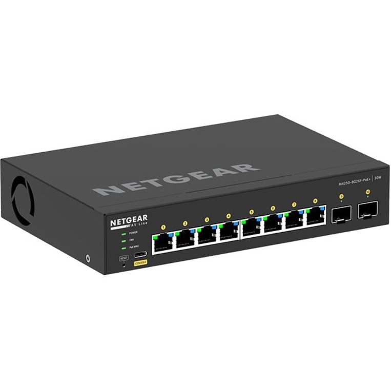 Thumbnail 5 of 13 for Netgear AV Line M4250 GSM4210PX Ethernet Switch