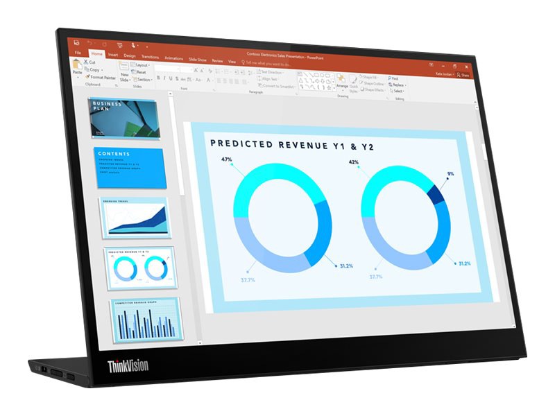 Thumbnail 3 of 11 for Lenovo ThinkVision M14d - LED monitor - 14"