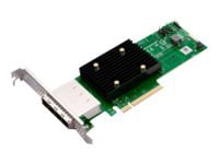 Broadcom HBA 9500-16e Tri-Mode - storage controller - SATA 6Gb/s / SAS 12Gb/s / PCIe 4.0 (NVMe) - PCIe 4.0 x8