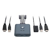 IOGEAR 2-Port Full HD KVM Switch with HDMI and USB Connections