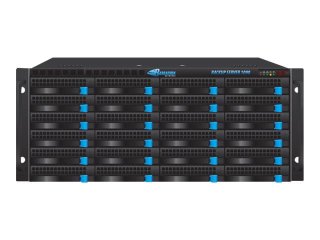 Barracuda Backup Server 1191 Recovery Appliance with 10GbE Fiber NIC Unlimited Cloud Storage Subscription for 1 Month