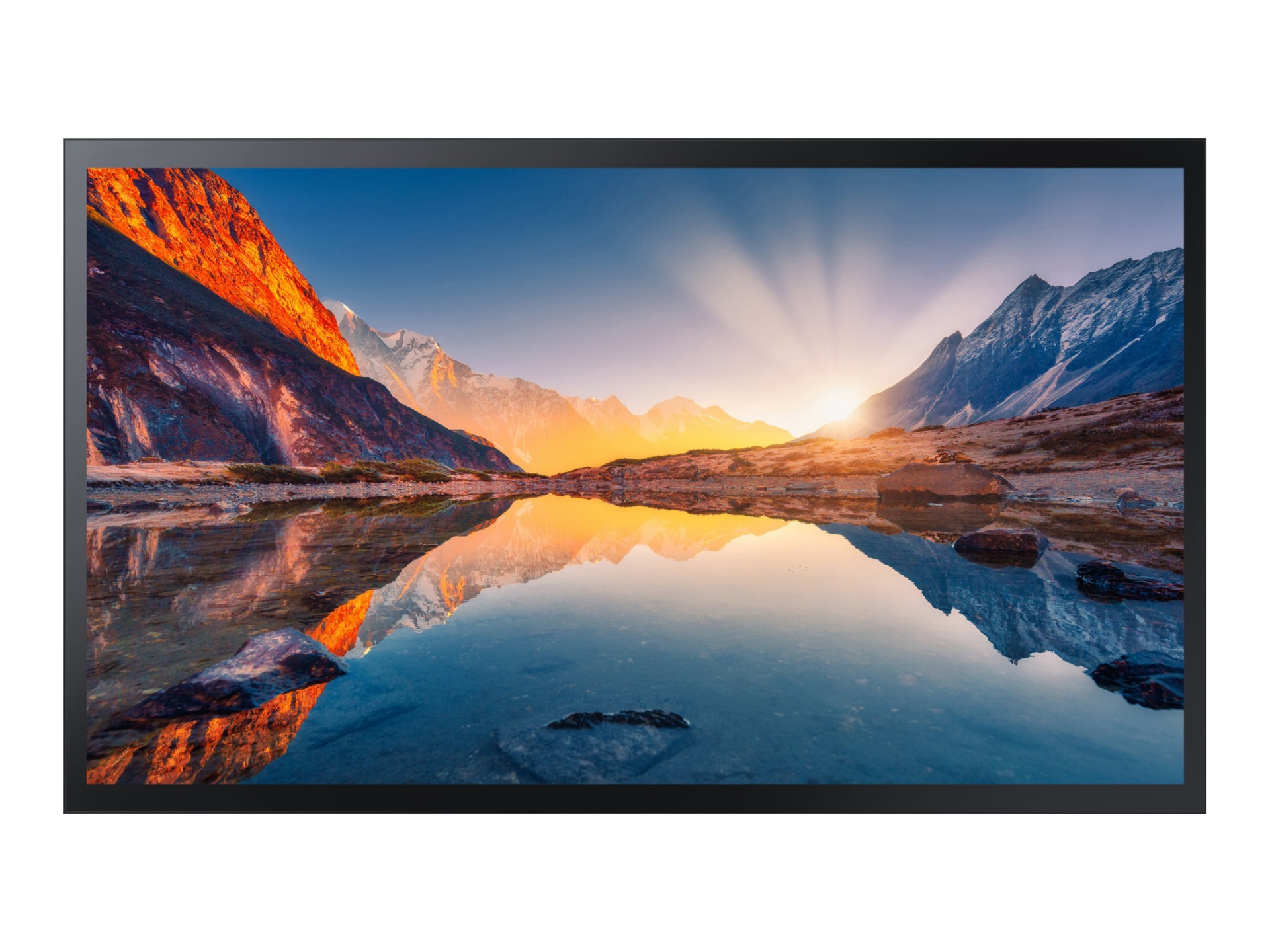 Samsung QM43B-T QMB-T Series - 43" Class (42.5" viewable) LED-backlit LCD display - 4K - for digital signage