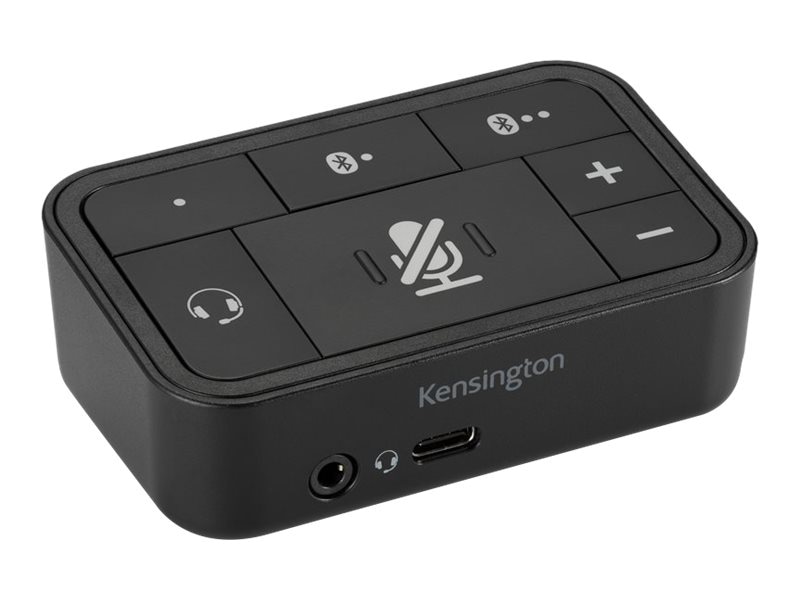 Kensington Universal 3-in-1 Pro Audio Headset Switch - headset switch for headset