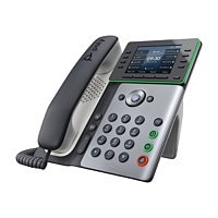Poly Edge E350 - VoIP phone with caller ID/call waiting - 3-way call capabi