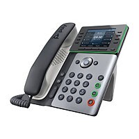 Poly Edge E300 - VoIP phone with caller ID/call waiting - 3-way call capabi