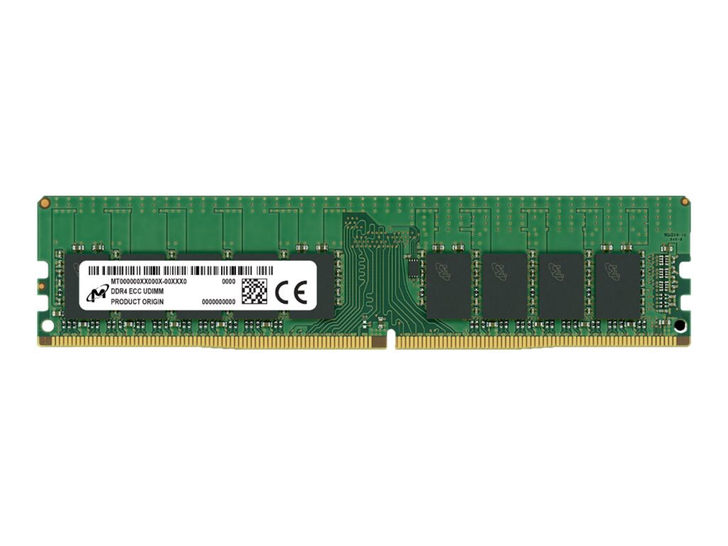 Micron - DDR4 - module - 16 Go - DIMM 288 broches - 3200 MHz / PC4-25600 - mémoire sans tampon