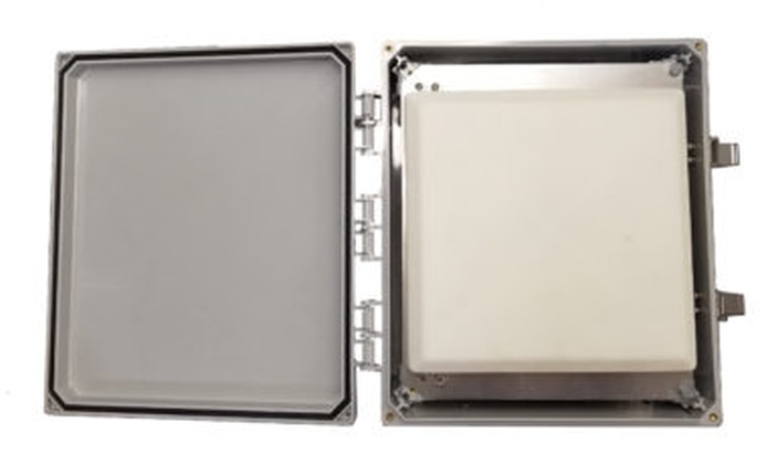 Ventev network device enclosure - 14"x12"x6", NEMA 4X, polycarbonate, with Wi-Fi Integrated antenna