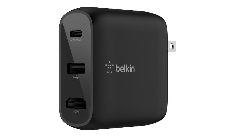 Belkin 45W PD Charger HDMI Adapter for 4K USB-C