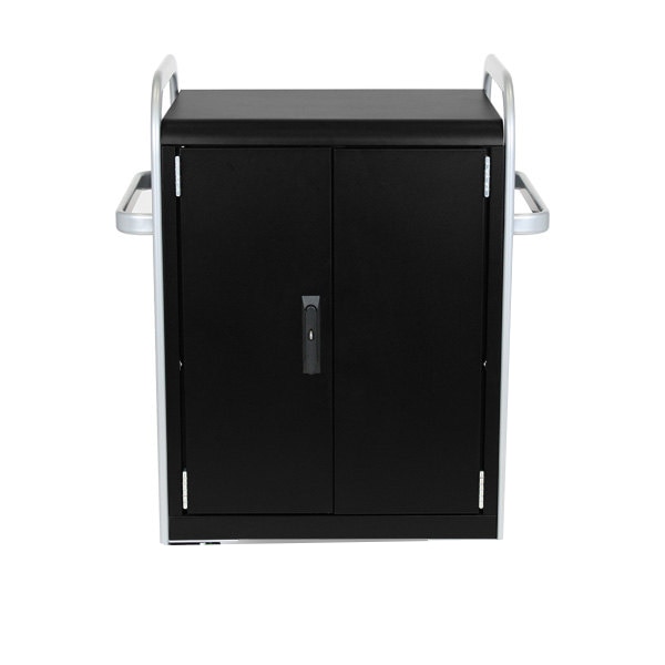 Bretford cart - for 24 notebooks / 19" network switch - concrete