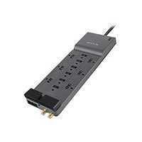Belkin 12 Outlet Home and Office Surge Protector with 8ft Power Cord - 3 pack - 3940 Joules