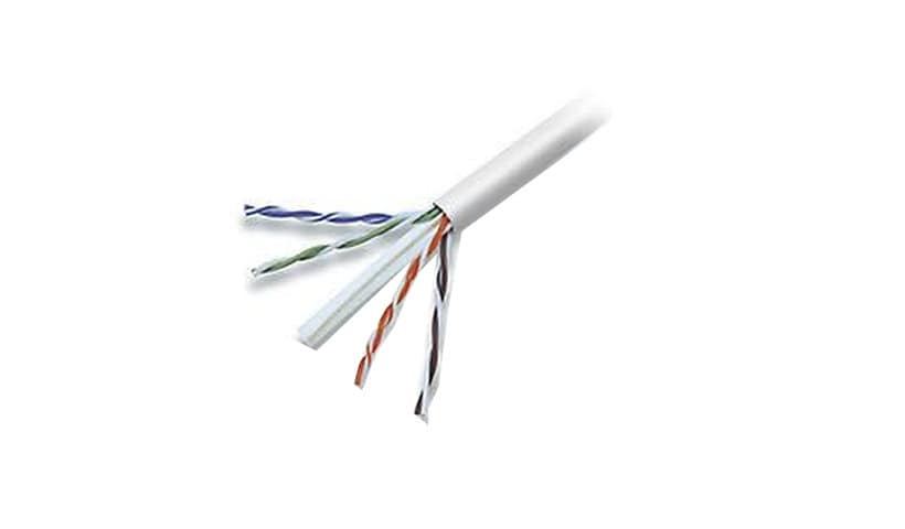 Belden 1000' CAT6 23AWG UTP Plenum Cable - White