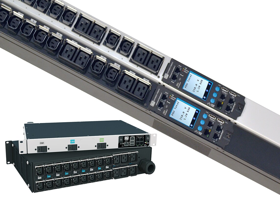 CPI Switched Pro eConnect PDU EA-6294-C - power distribution unit - horizontal - 5 kW - TAA Compliant