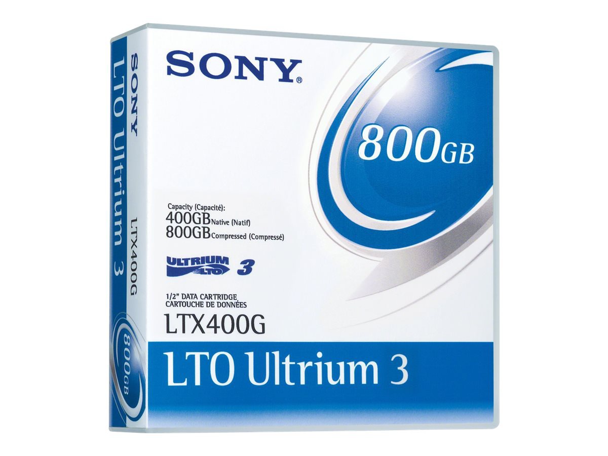 Sony LTX400G - LTO Ultrium 3 - storage media