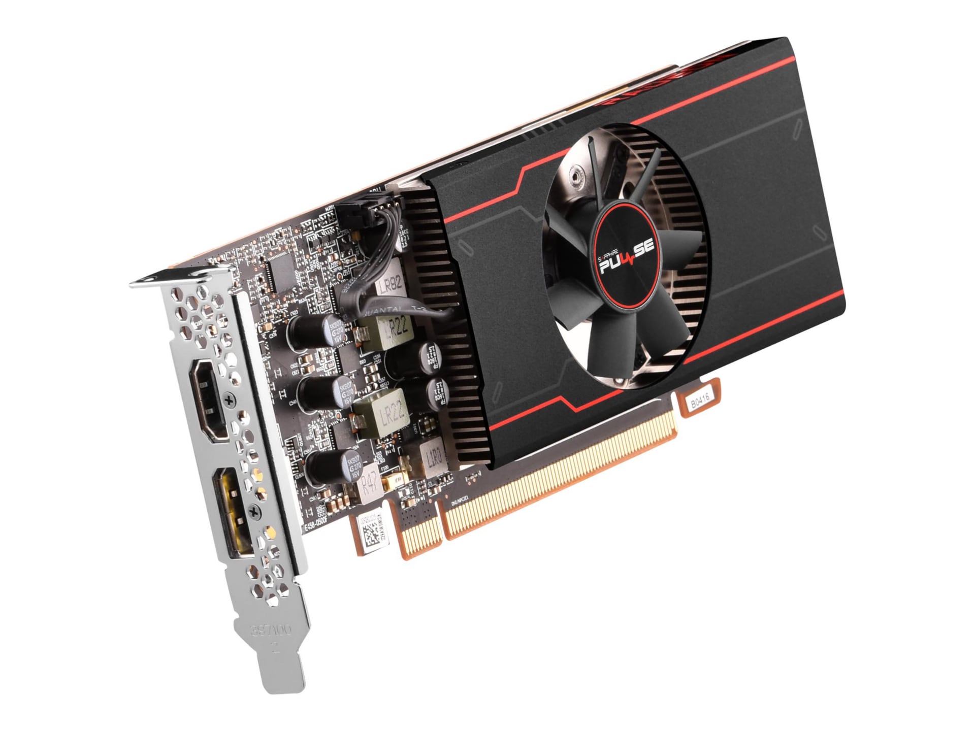 Sapphire Pulse Radeon RX 6400 - carte graphique - Radeon RX 6400 - 4 Go