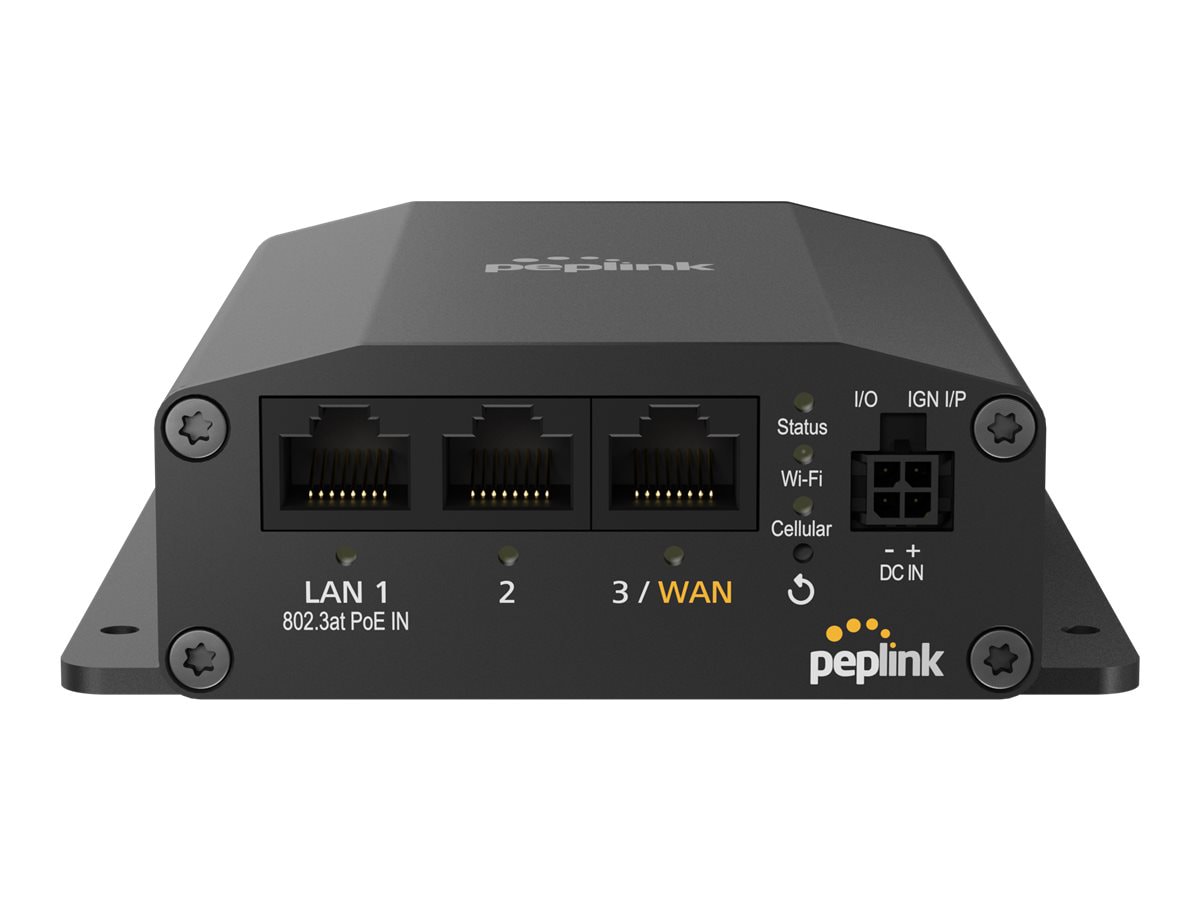 Pepwave MAX BR1 Mini - wireless router - WWAN - Wi-Fi 5 - Wi-Fi 5 - 3G, 4G - desktop