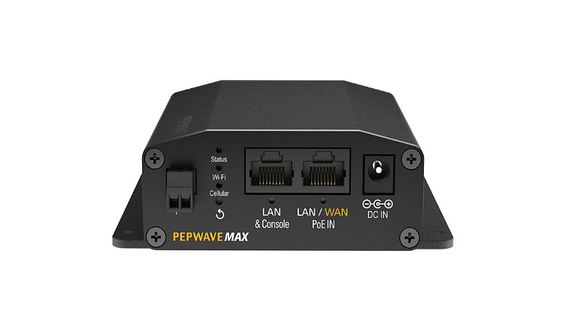 Pepwave MAX BR1 Mini - wireless router - WWAN - Wi-Fi 5 - Wi-Fi 5 - 3G, 4G - desktop